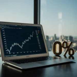 Inwestowanie bez podatku Belki – wykres rosnący symbolizujący fundację rodzinną i długoterminowe budowanie majątku.